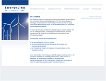 Tablet Screenshot of energylink.de